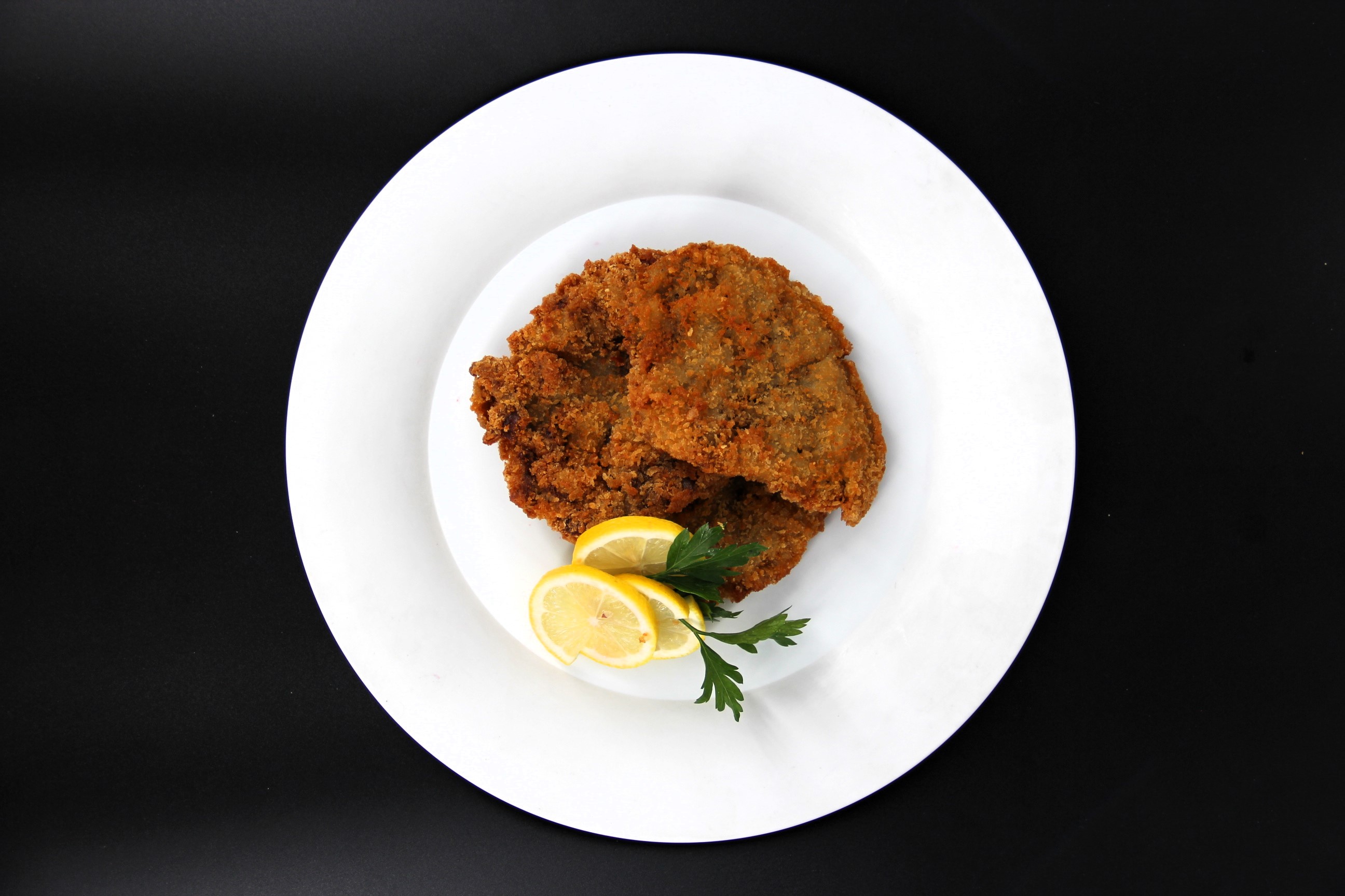 Shritzel - Fugro Berlin mushroom schnitzel